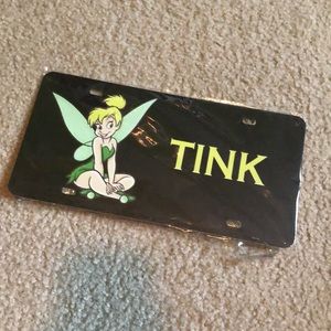 Tinker bell car sign